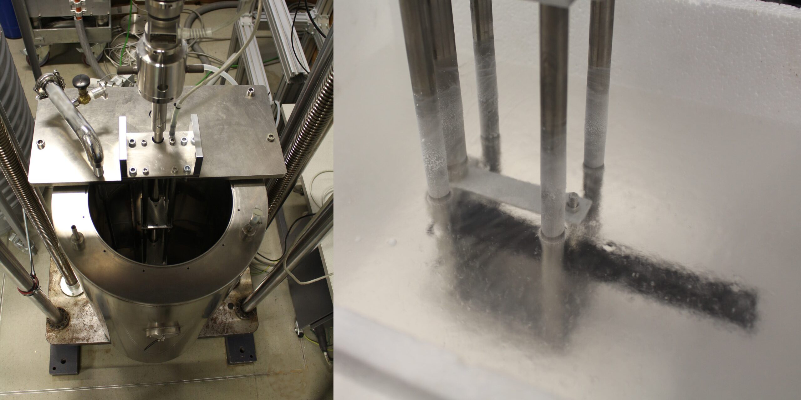 cryogenic G1C setup , LN2